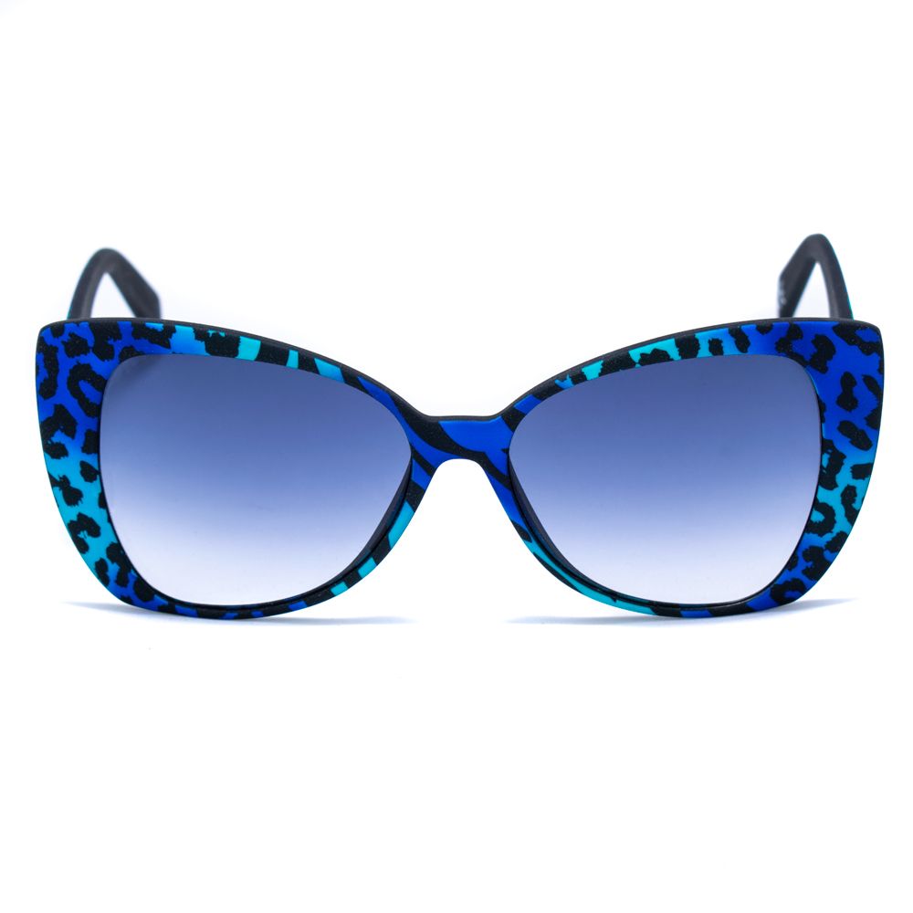 Lunettes de soleil Italia Independent en acétate bleu