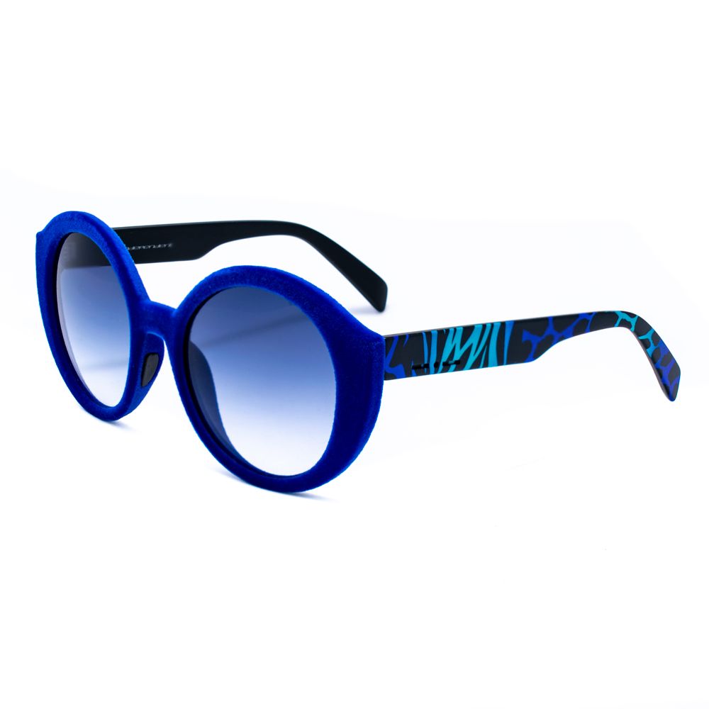 Lunettes de soleil Italia Independent en acétate bleu
