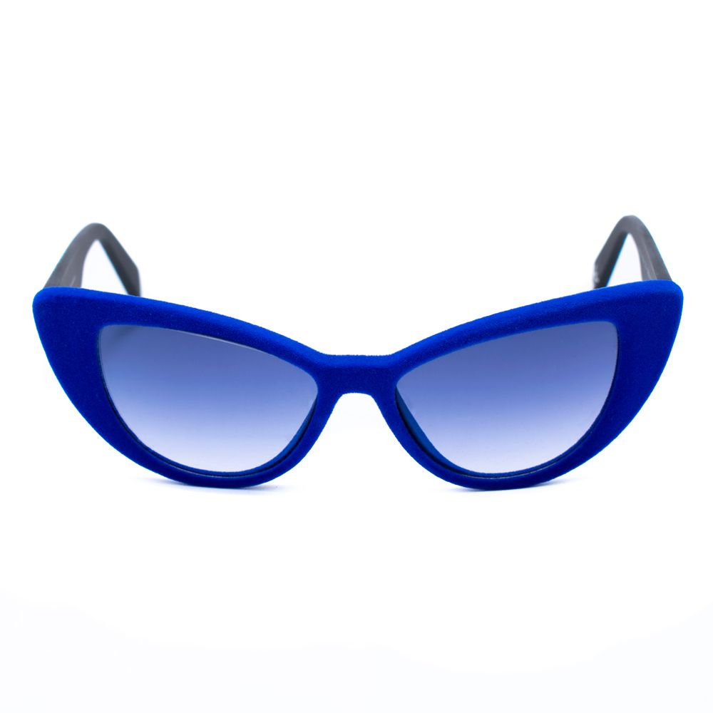 Lunettes de soleil Italia Independent en acétate bleu