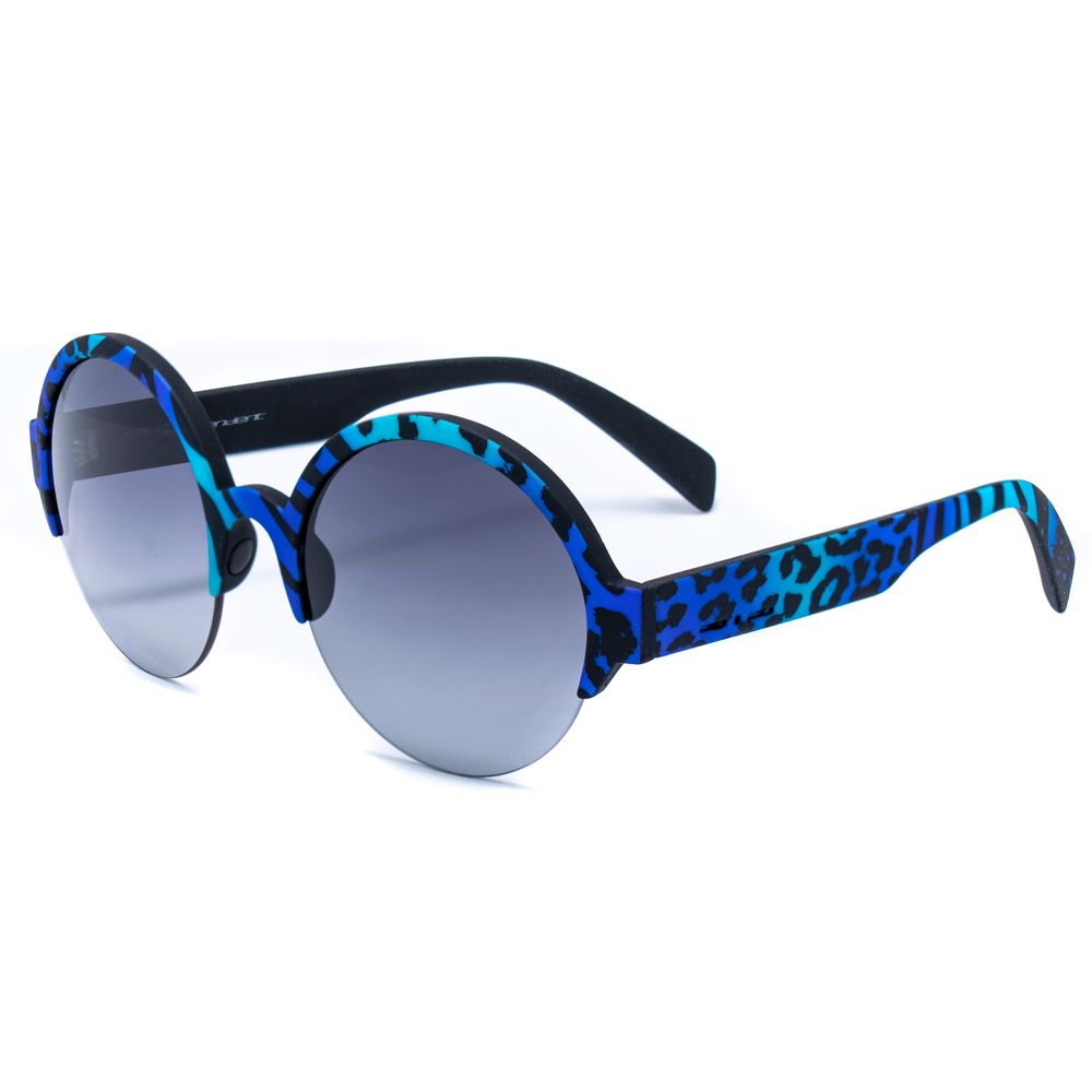 Lunettes de soleil Italia Independent en acétate bleu