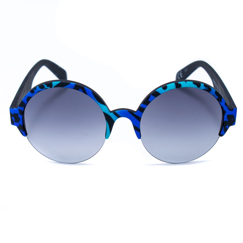 Lunettes de soleil Italia Independent en acétate bleu