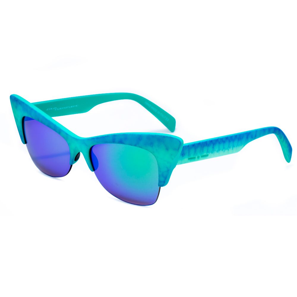 Lunettes de soleil Italia Independent en acétate bleu