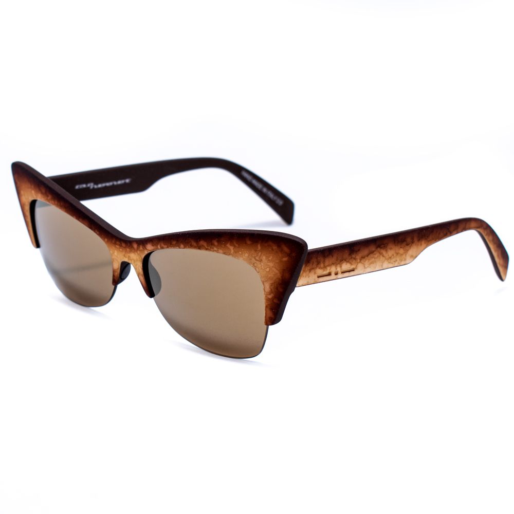Lunettes de soleil en acétate marron Italia Independent