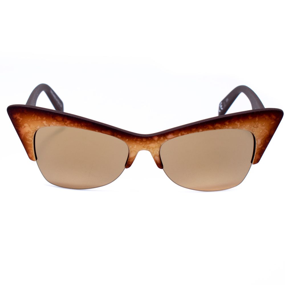 Lunettes de soleil en acétate marron Italia Independent