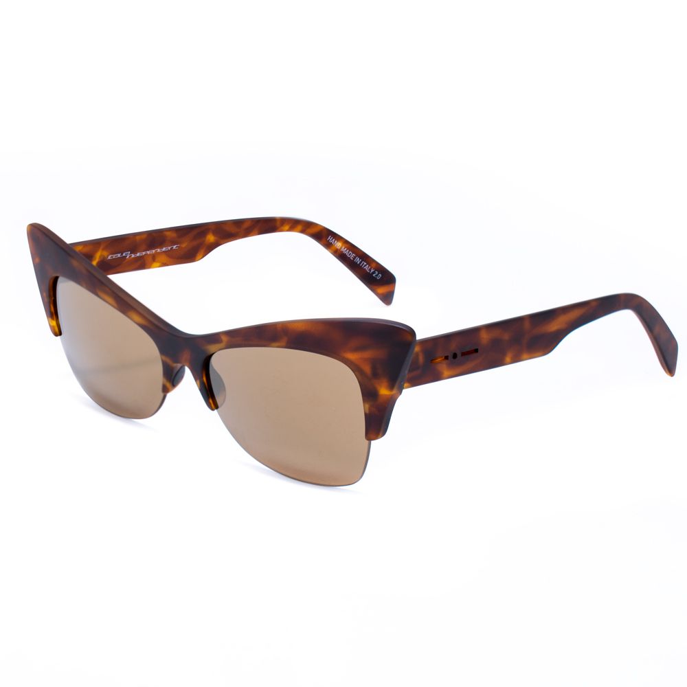 Lunettes de soleil en acétate marron Italia Independent