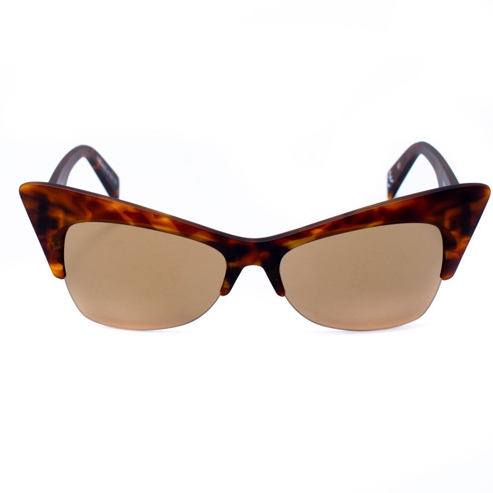 Lunettes de soleil en acétate marron Italia Independent