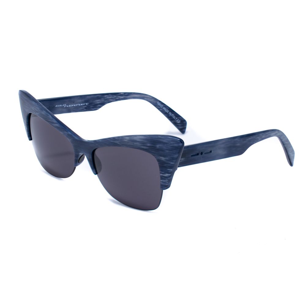 Lunettes de soleil Italia Independent en acétate bleu
