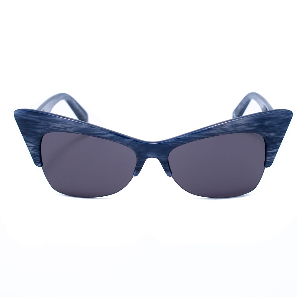 Lunettes de soleil Italia Independent en acétate bleu