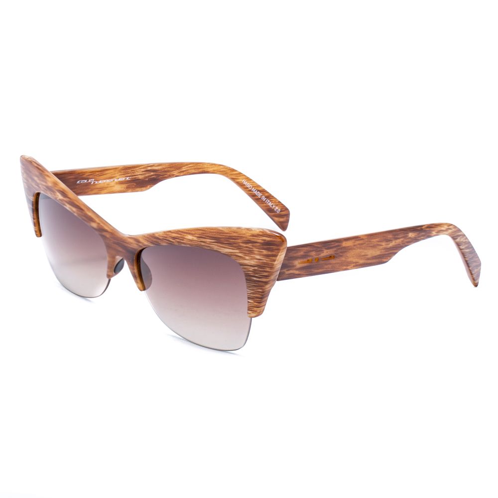 Lunettes de soleil en acétate marron Italia Independent