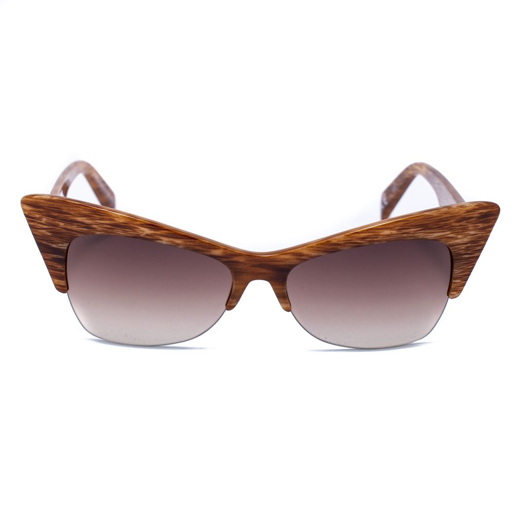 Lunettes de soleil en acétate marron Italia Independent