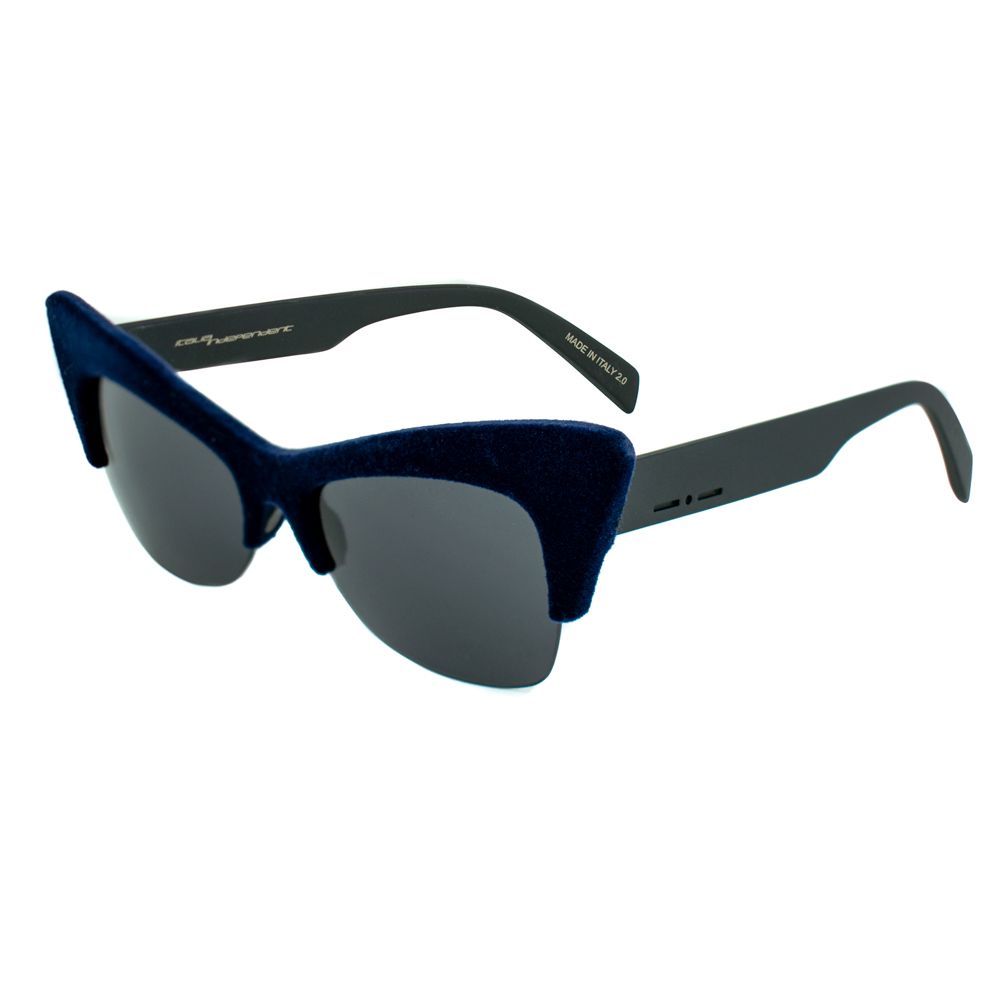 Lunettes de soleil Italia Independent en acétate bleu