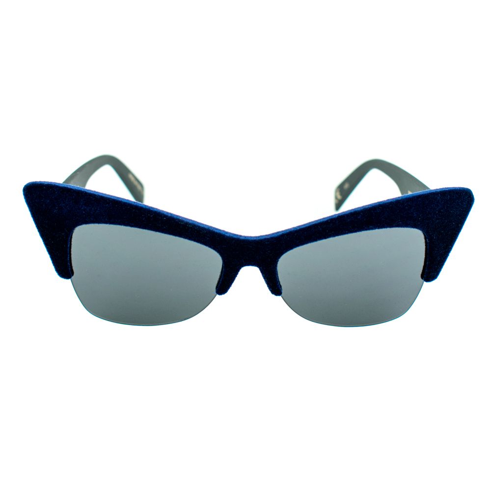 Lunettes de soleil Italia Independent en acétate bleu