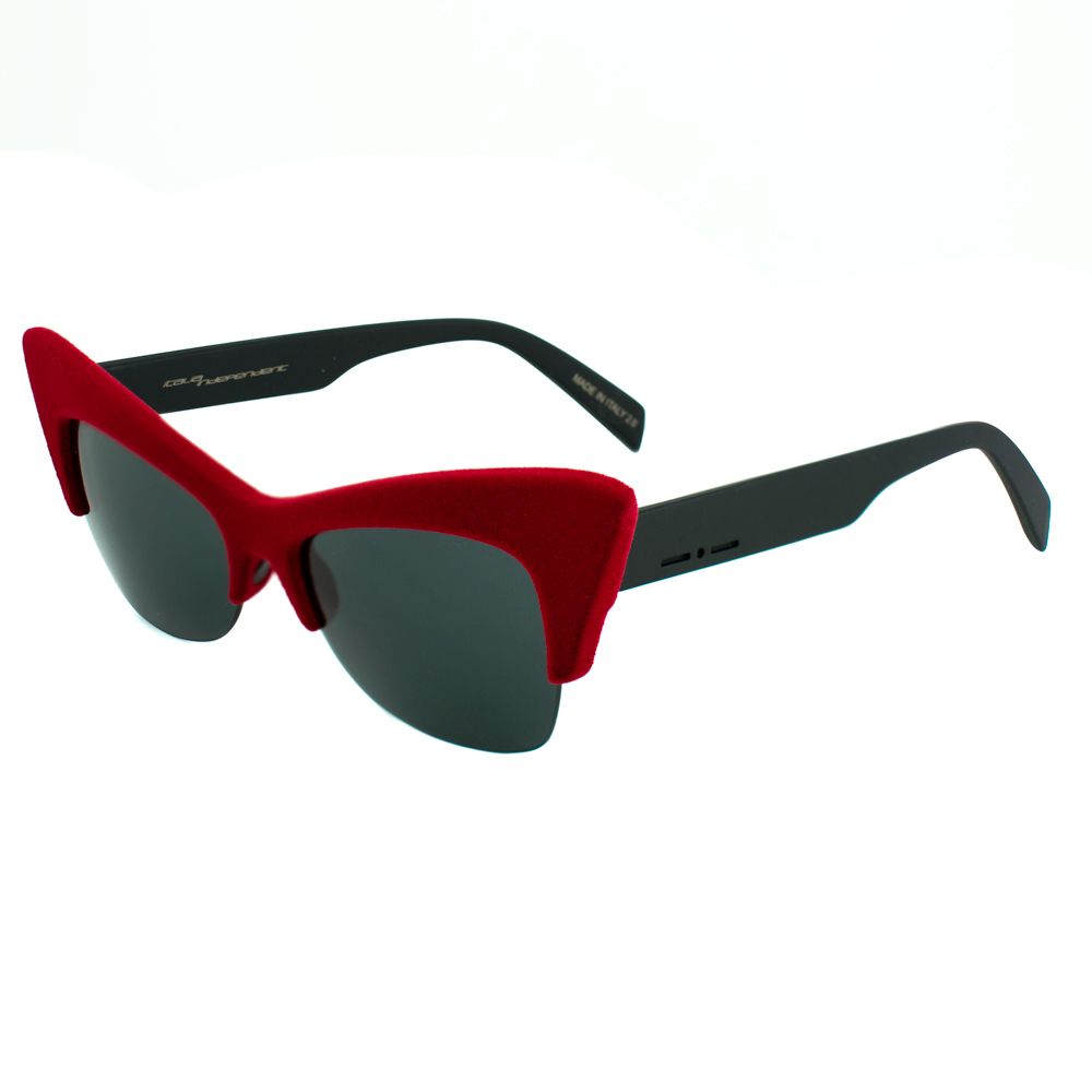 Lunettes de soleil en acétate rouge Italia Independent