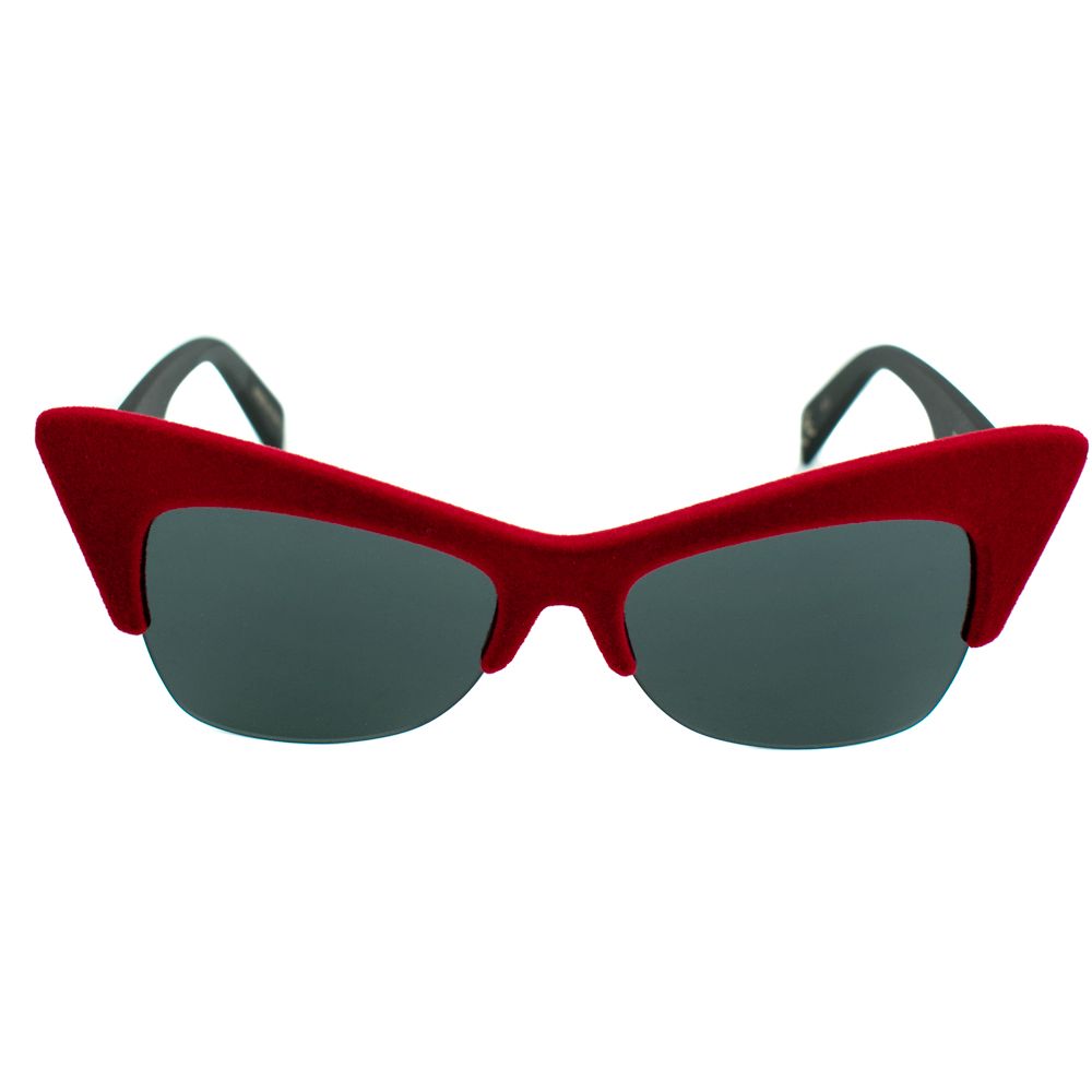 Lunettes de soleil en acétate rouge Italia Independent