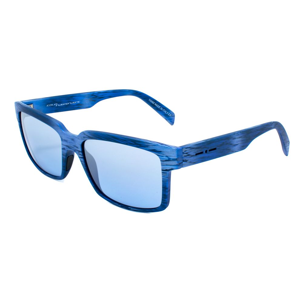 Lunettes de soleil Italia Independent en acétate bleu