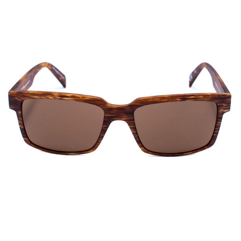 Lunettes de soleil en acétate marron Italia Independent