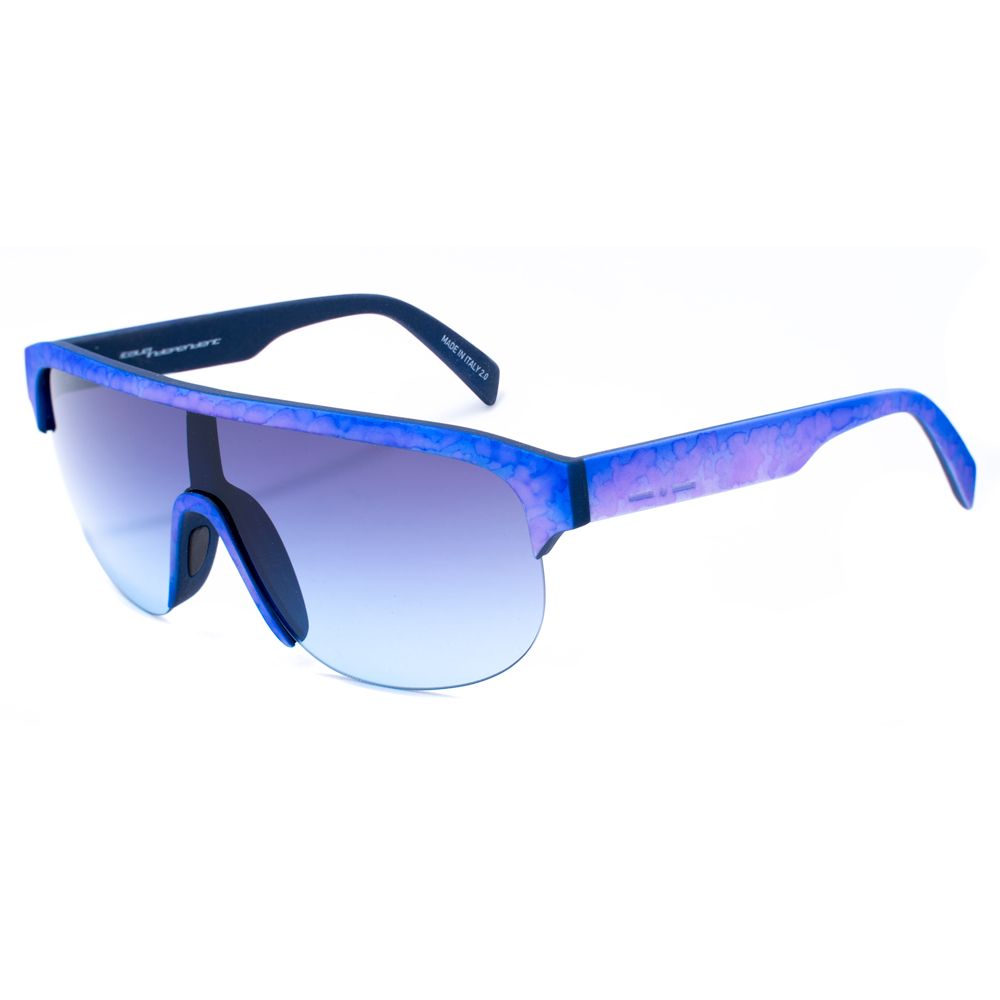 Lunettes de soleil Italia Independent en acétate bleu