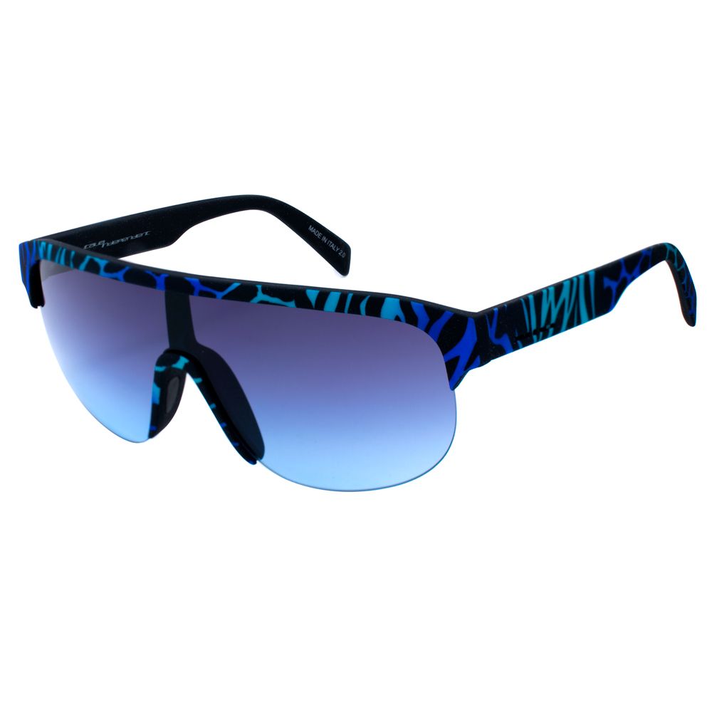 Lunettes de soleil Italia Independent en acétate bleu
