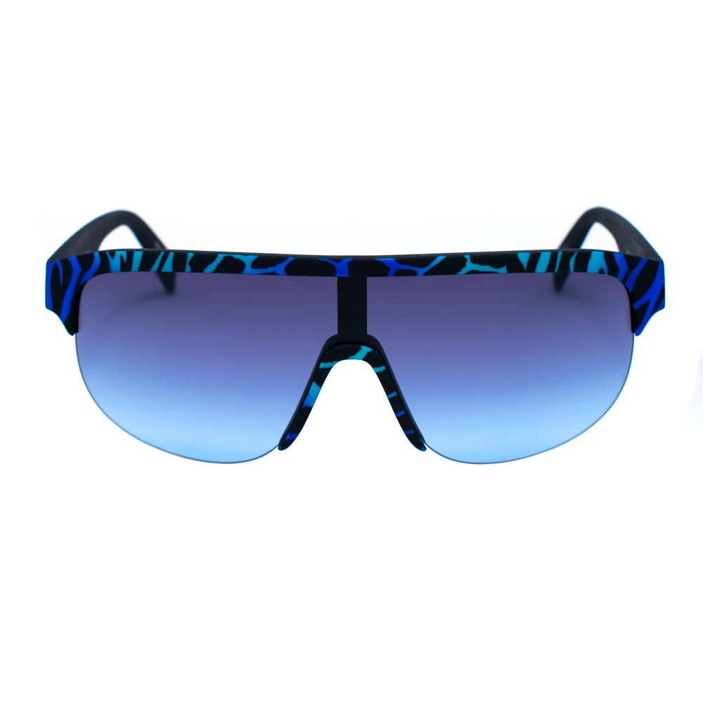 Lunettes de soleil Italia Independent en acétate bleu