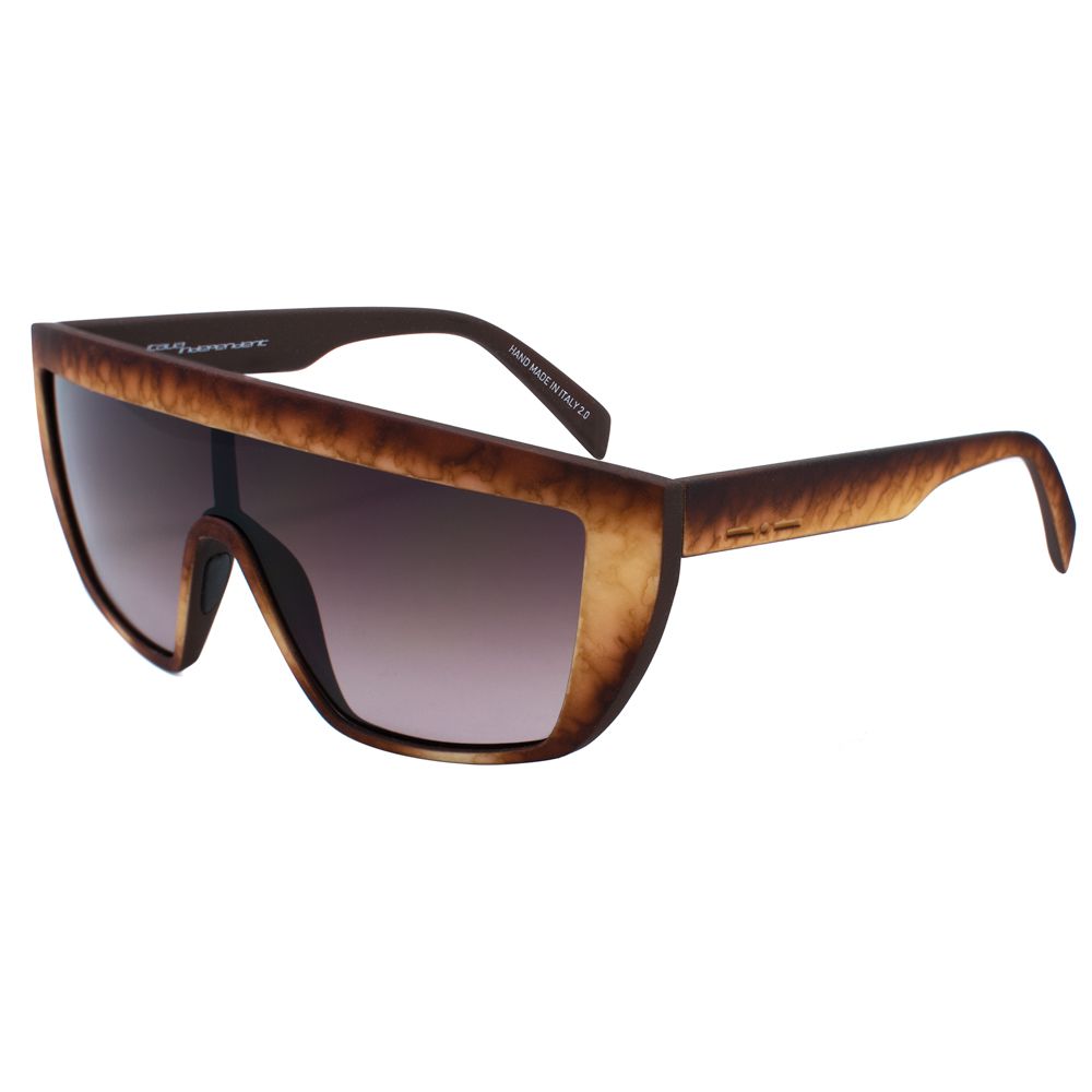 Lunettes de soleil en acétate marron Italia Independent