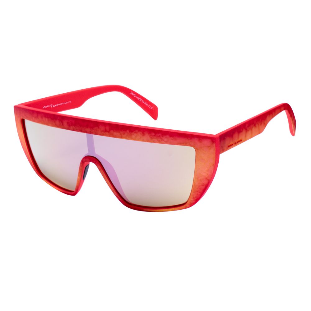 Lunettes de soleil en acétate rouge Italia Independent