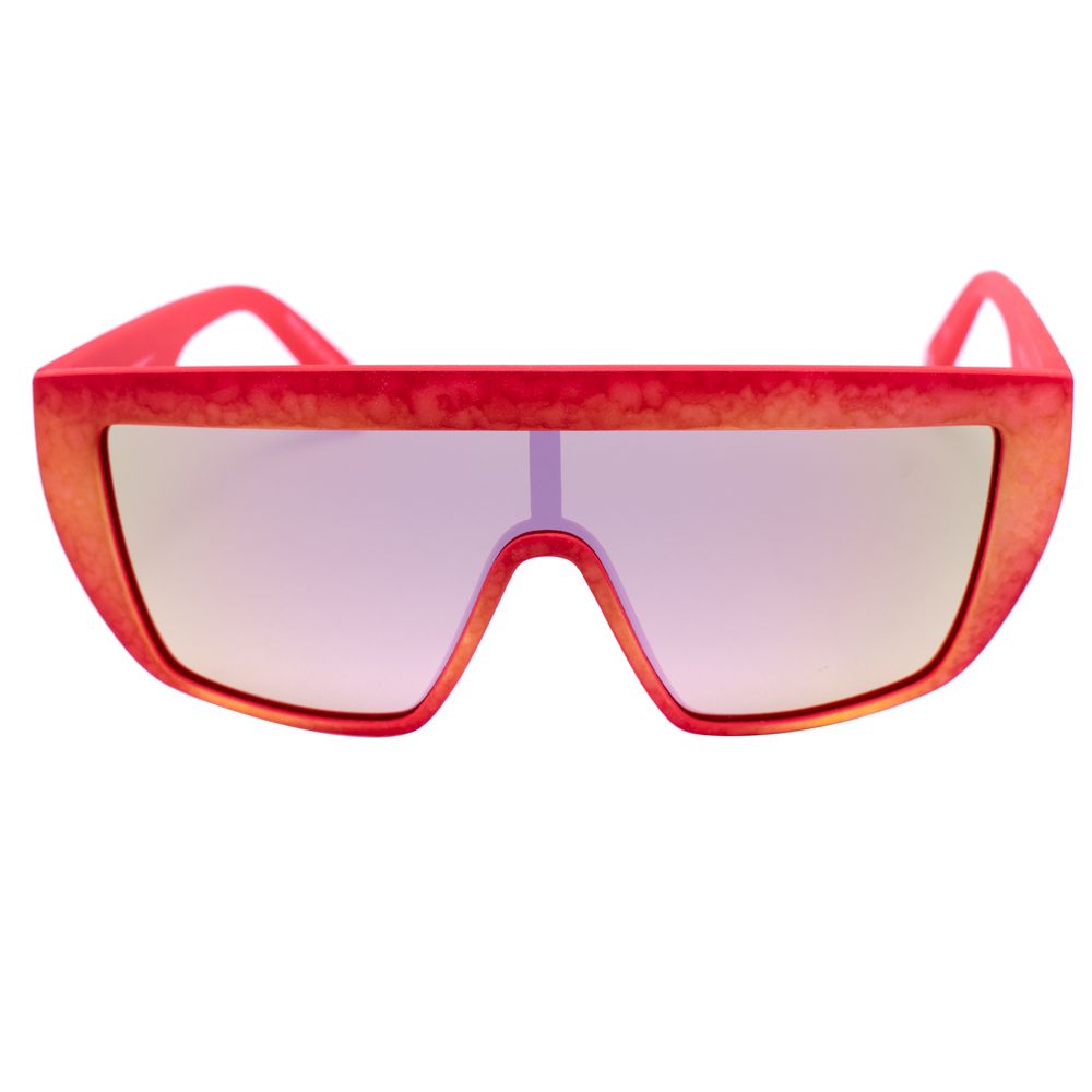 Lunettes de soleil en acétate rouge Italia Independent