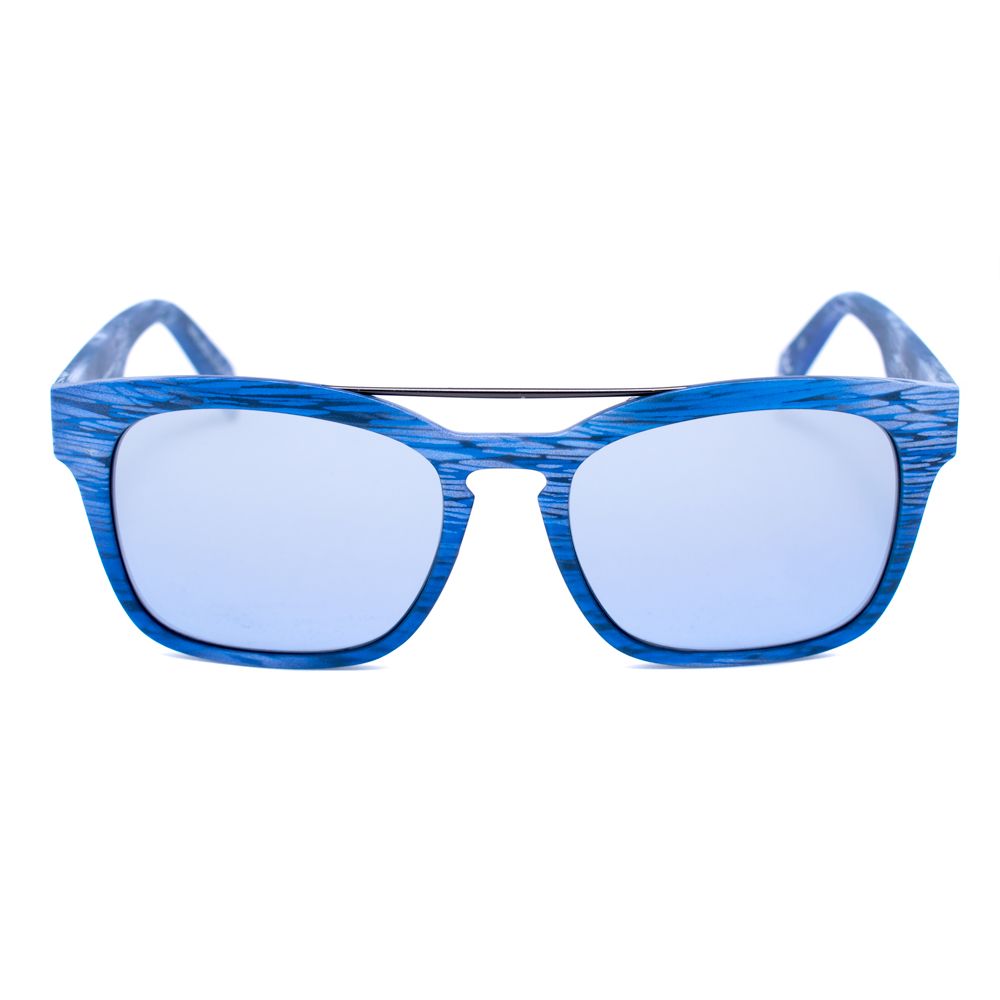 Lunettes de soleil Italia Independent en acétate bleu