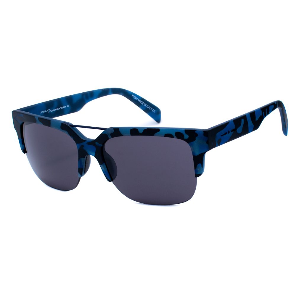 Lunettes de soleil Italia Independent en acétate bleu