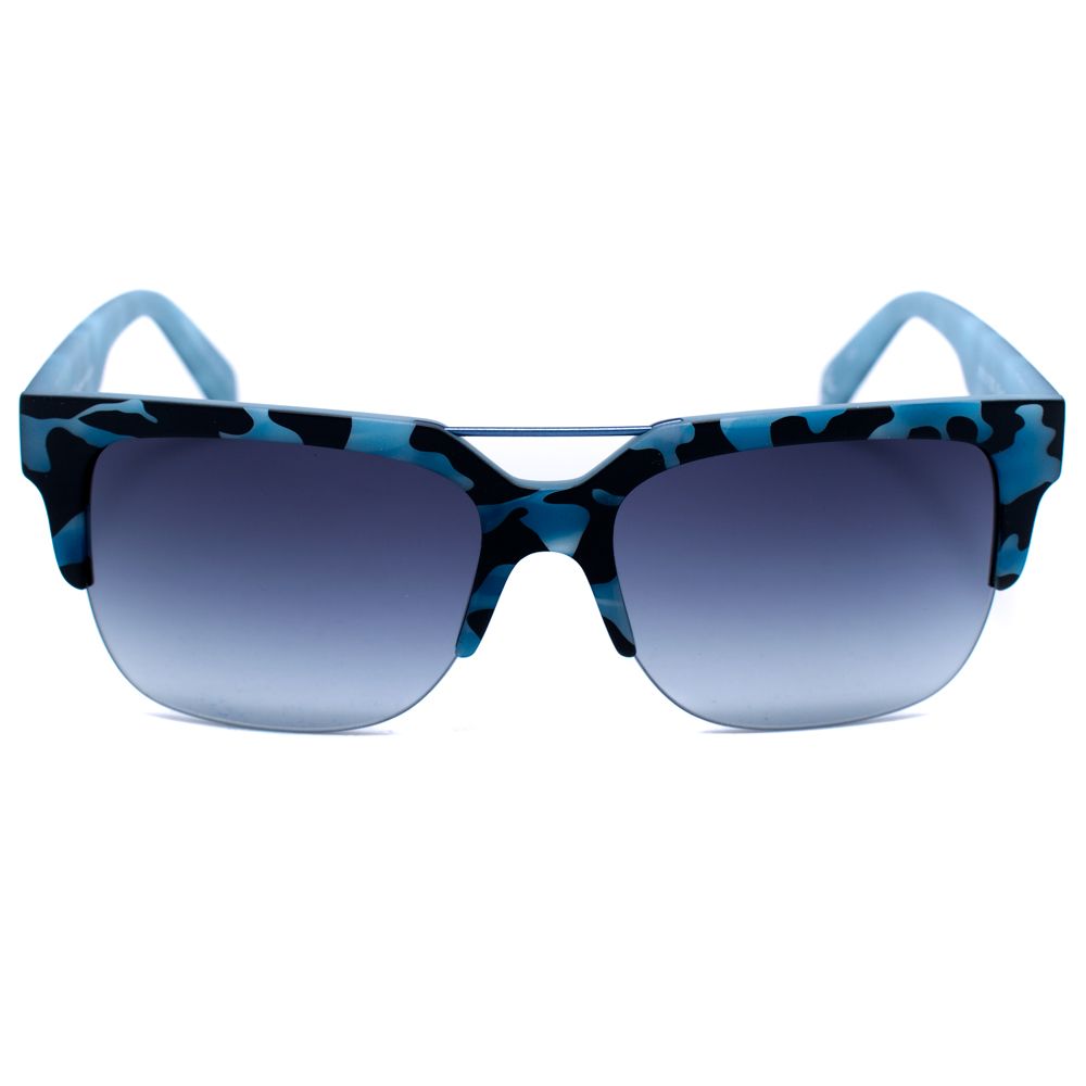 Lunettes de soleil Italia Independent en acétate bleu