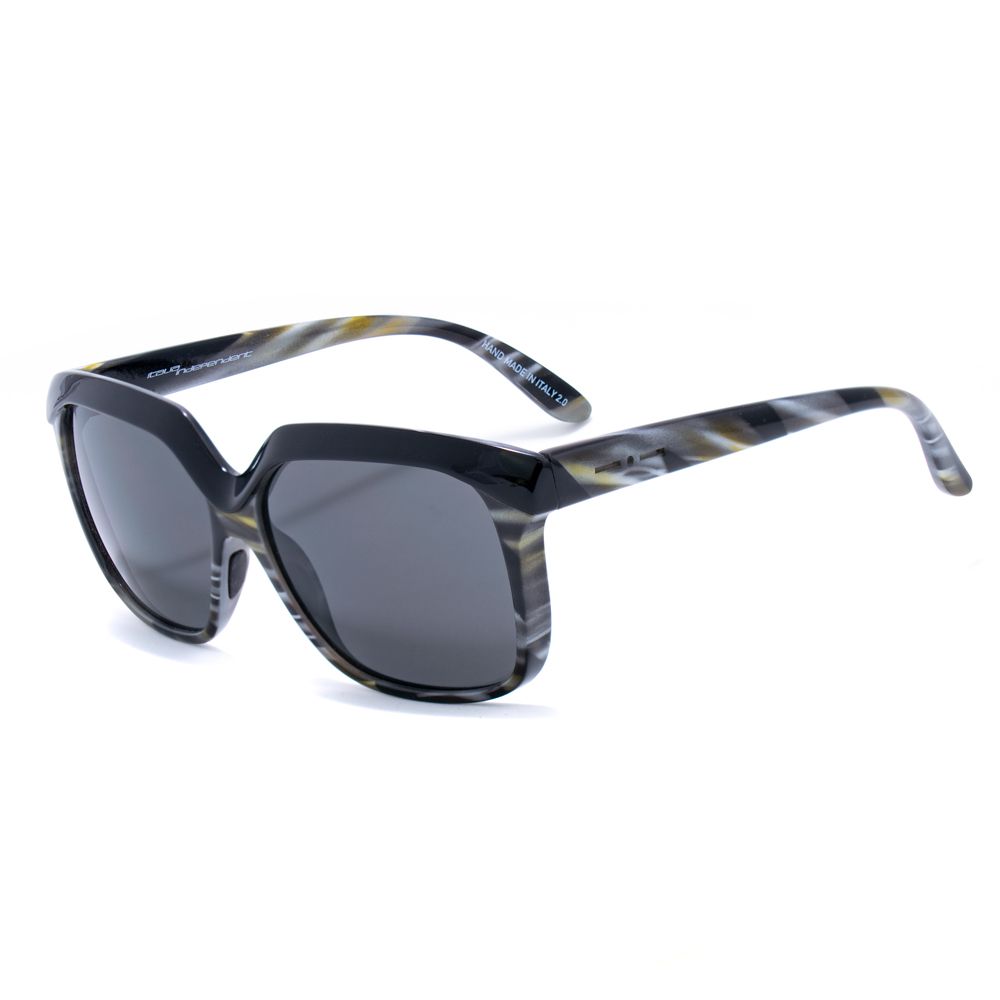 Lunettes de soleil en acétate gris Italia Independent