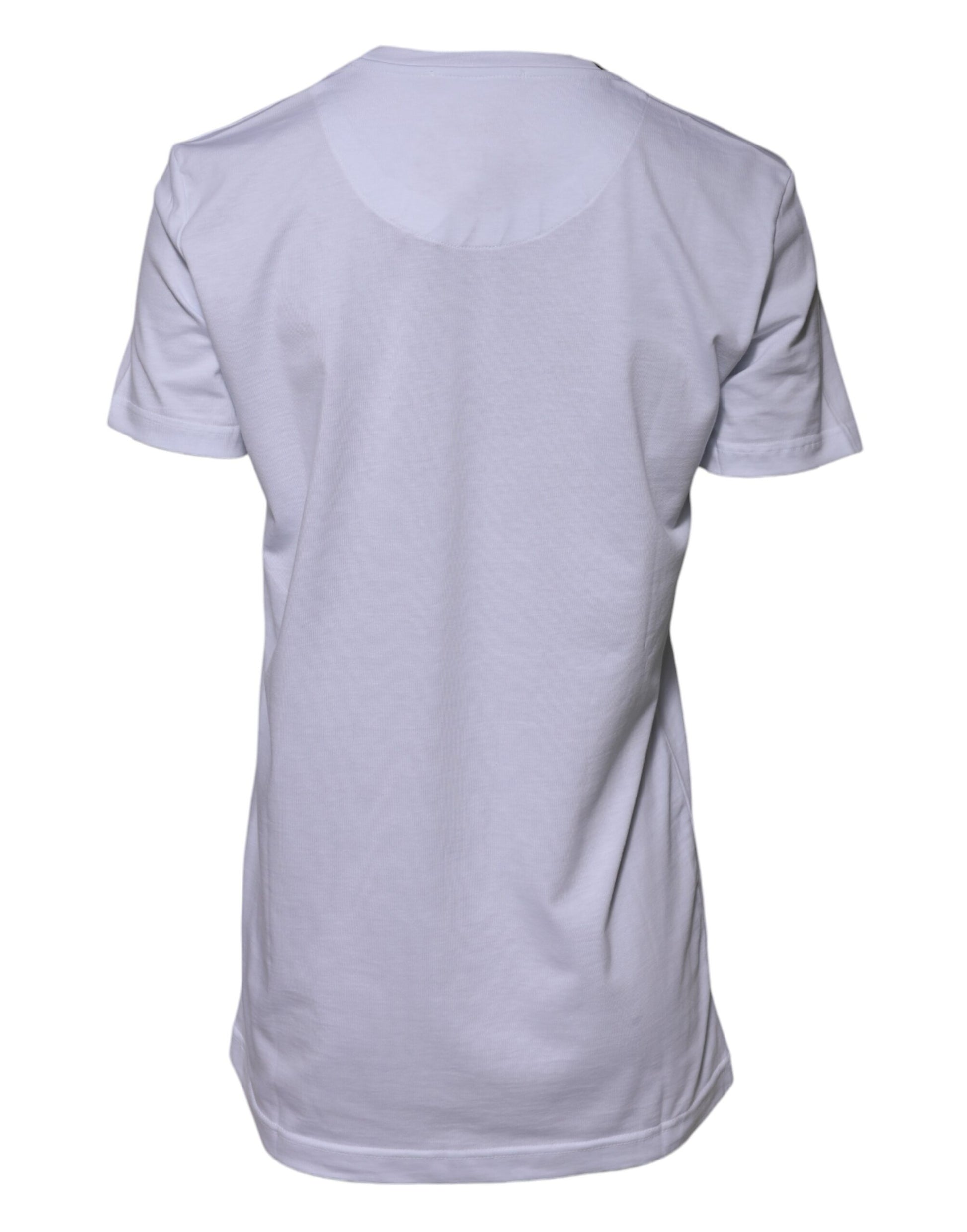 T-shirt ras du cou Dolce &amp; Gabbana en coton blanc Goodluck 2023