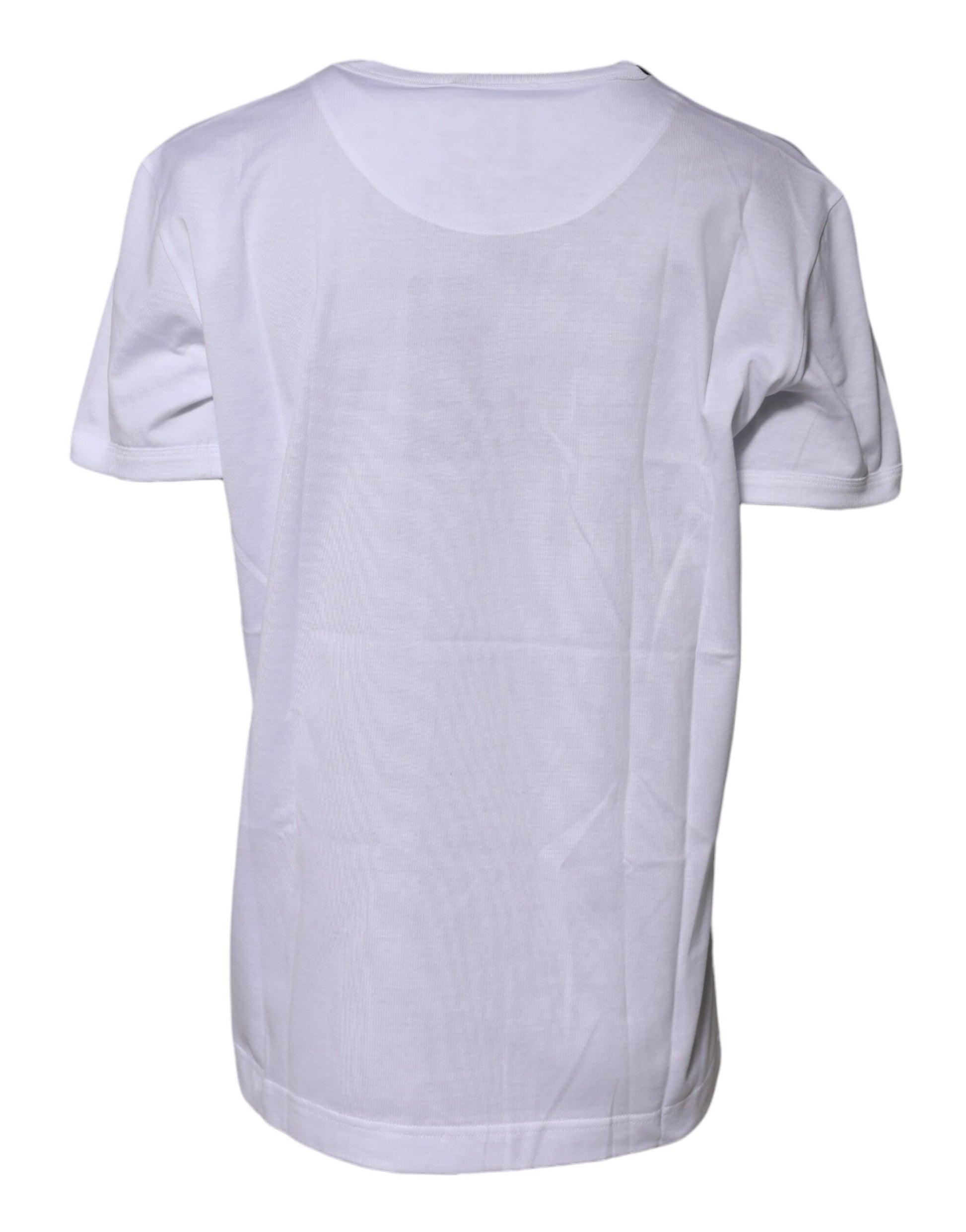 T-shirt ras du cou Dolce &amp; Gabbana en coton blanc Goodluck 2022