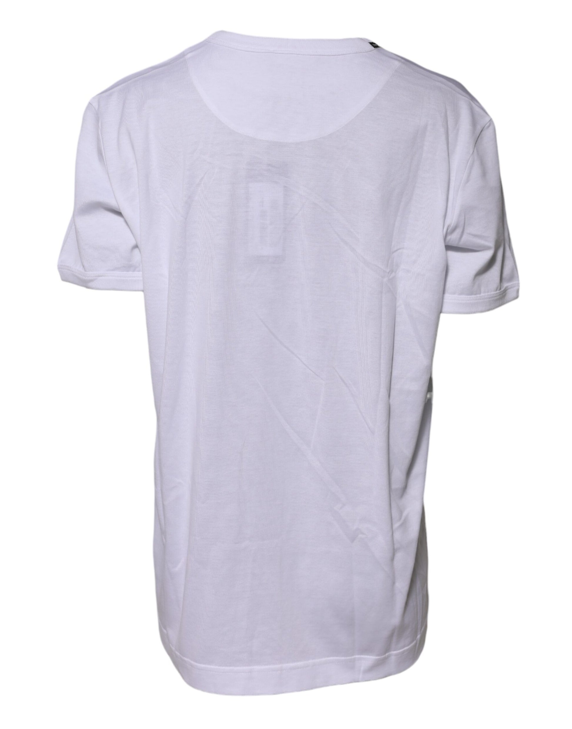 T-shirt ras du cou Dolce &amp; Gabbana en coton blanc Goodluck 2022