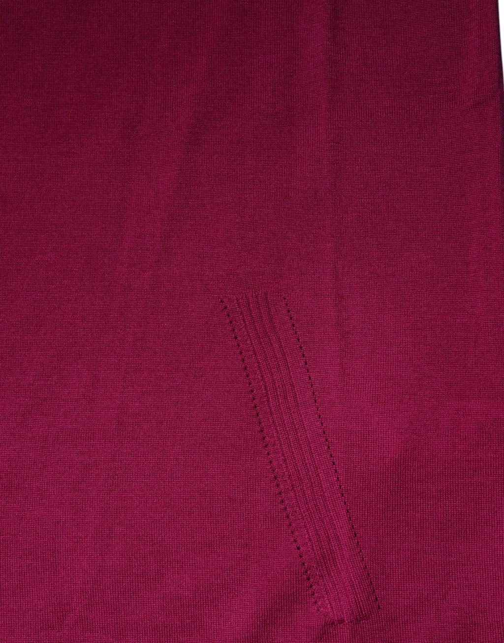 Pull col roulé à manches longues en laine fuchsia Dolce &amp; Gabbana
