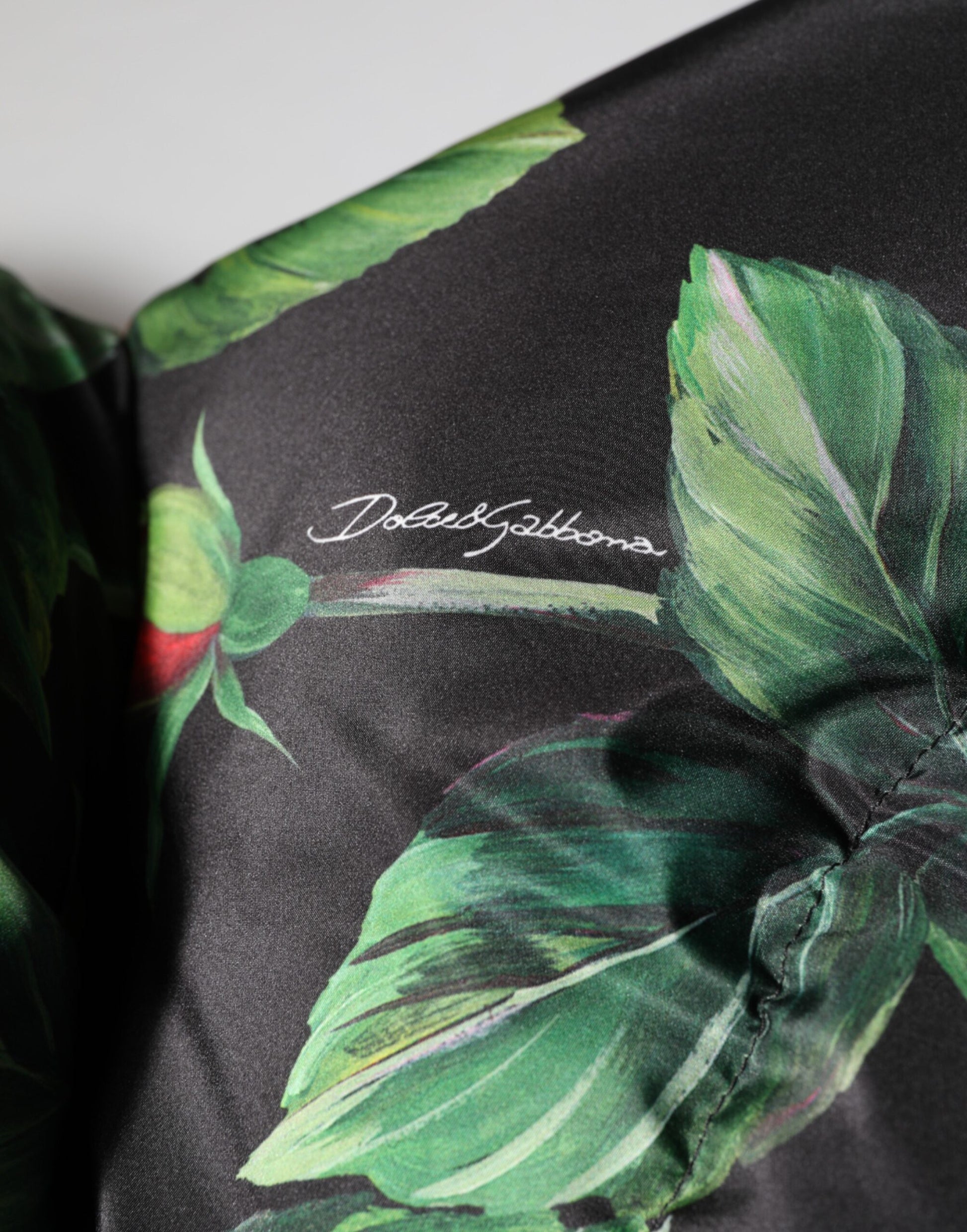 Dolce &amp; Gabbana Doudoune fleurie multicolore Veste zippée intégrale