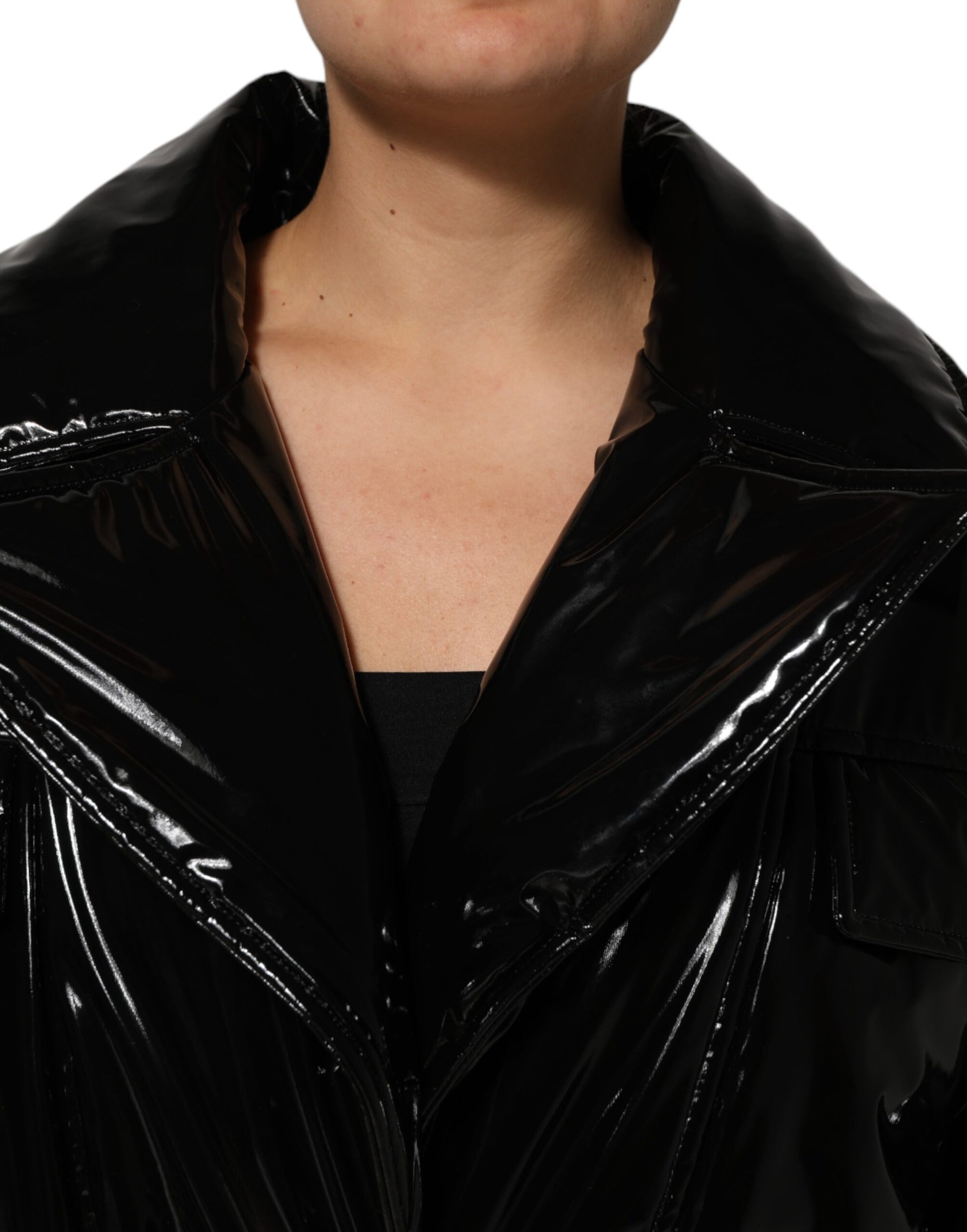 Dolce &amp; Gabbana - Doudoune matelassée noire en polyester