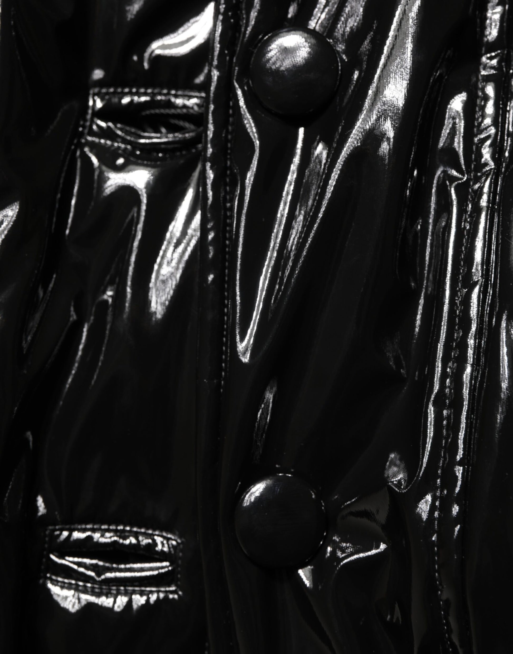 Dolce &amp; Gabbana - Doudoune matelassée noire en polyester