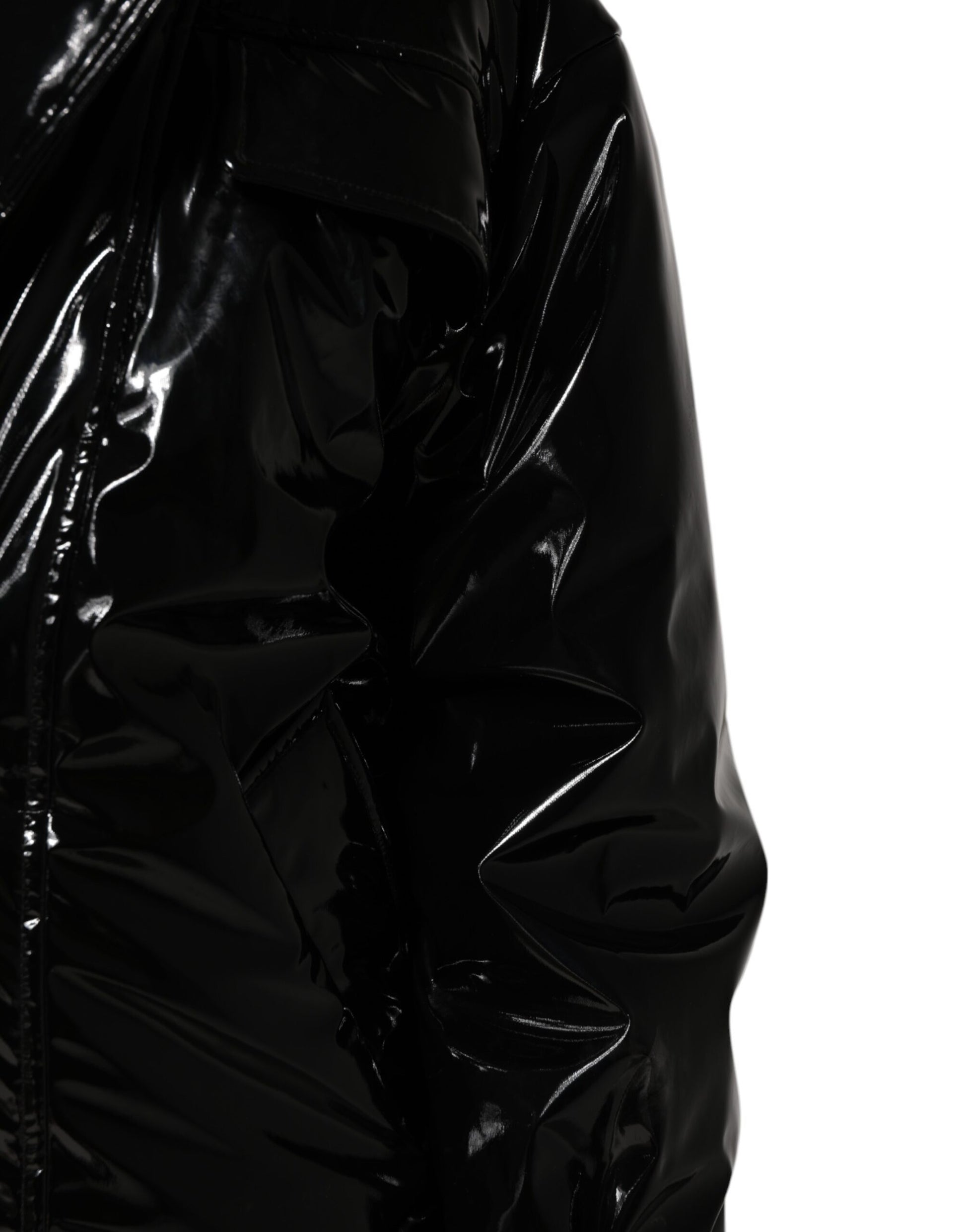 Dolce &amp; Gabbana Doudoune matelassée en polyester noir
