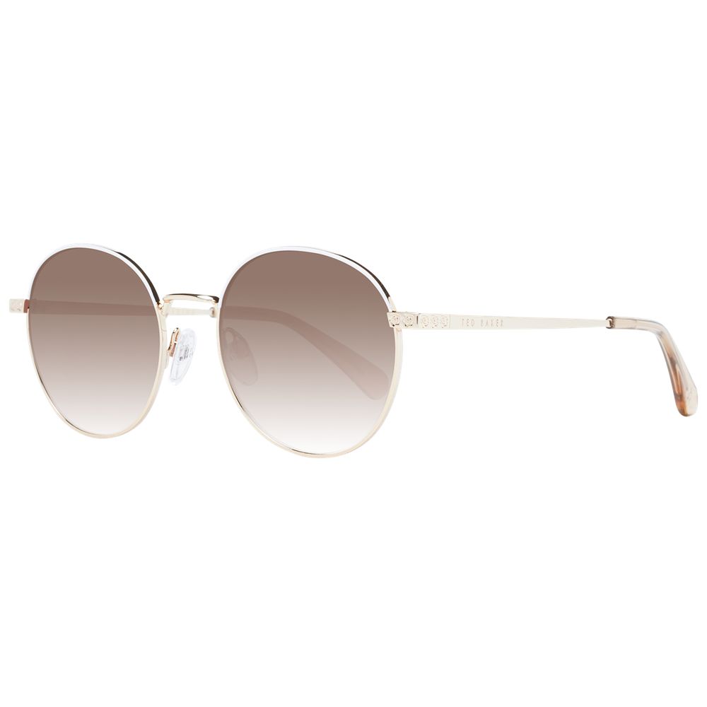 Lunettes de soleil dorées Ted Baker pour femme