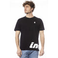 T-shirt homme en coton noir Invicta