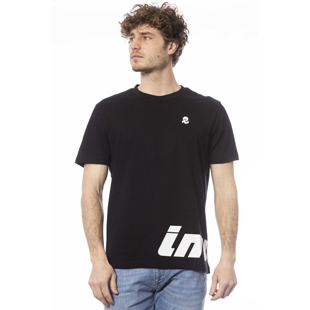 T-shirt homme en coton noir Invicta