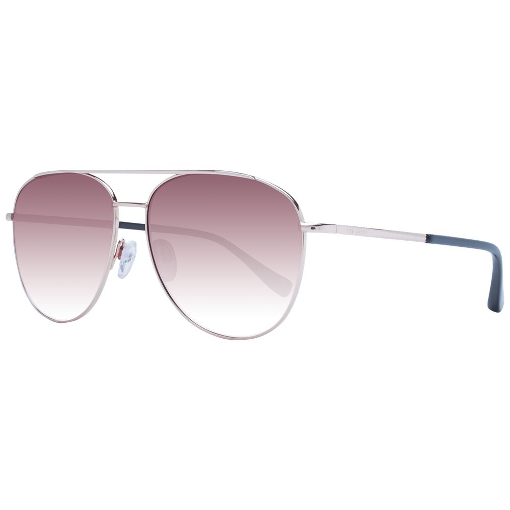 Lunettes de soleil Ted Baker pour femme en or rose