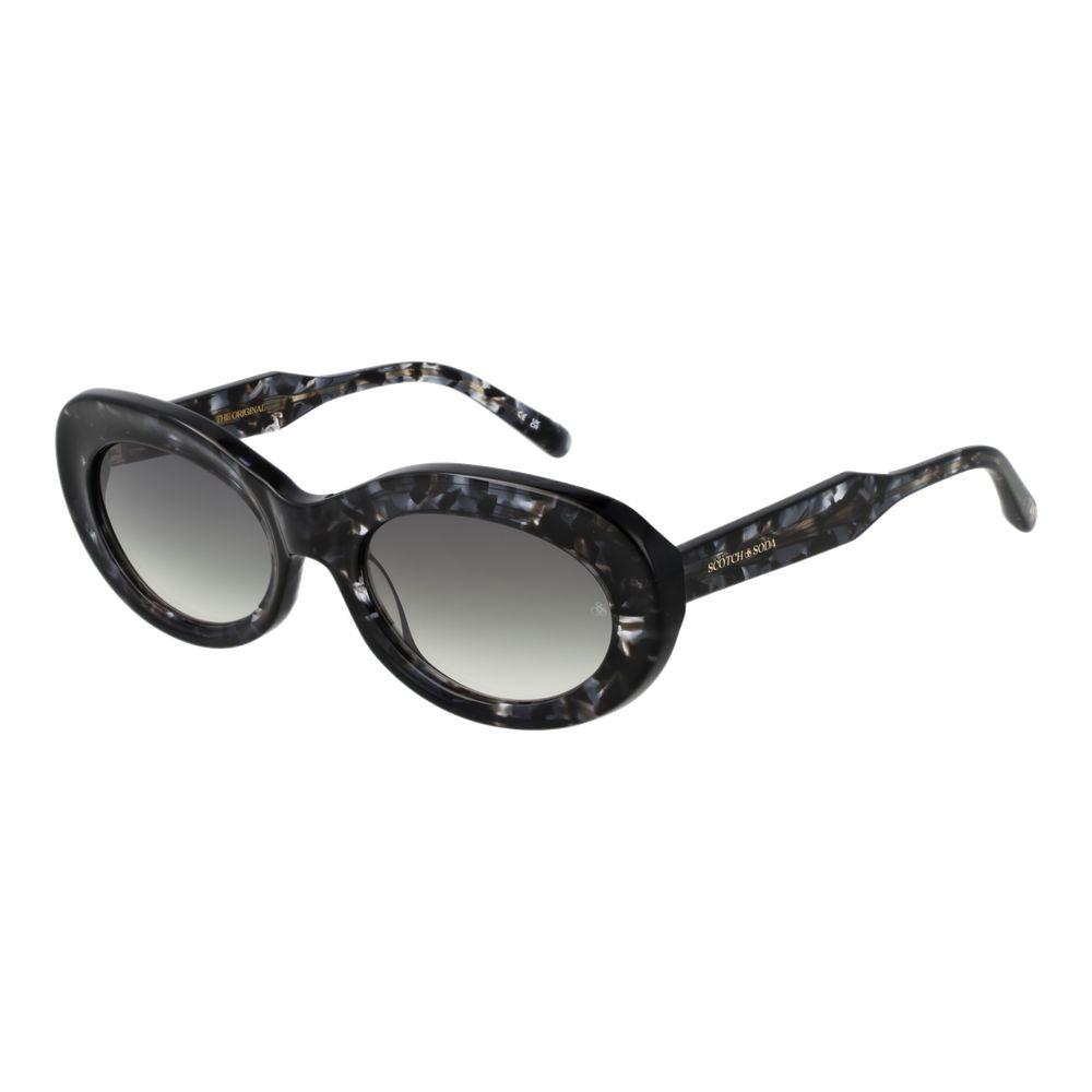 Lunettes de soleil noires pour femme Scotch &amp; Soda