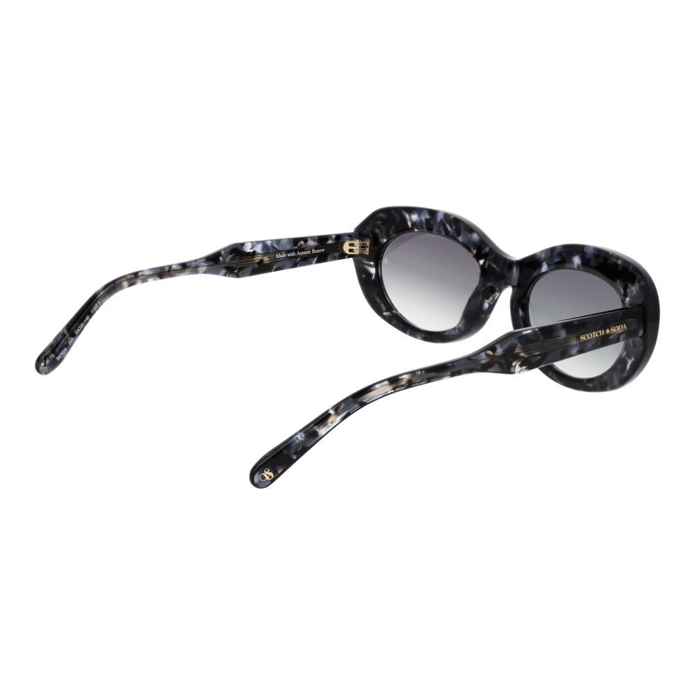 Lunettes de soleil noires pour femme Scotch &amp; Soda