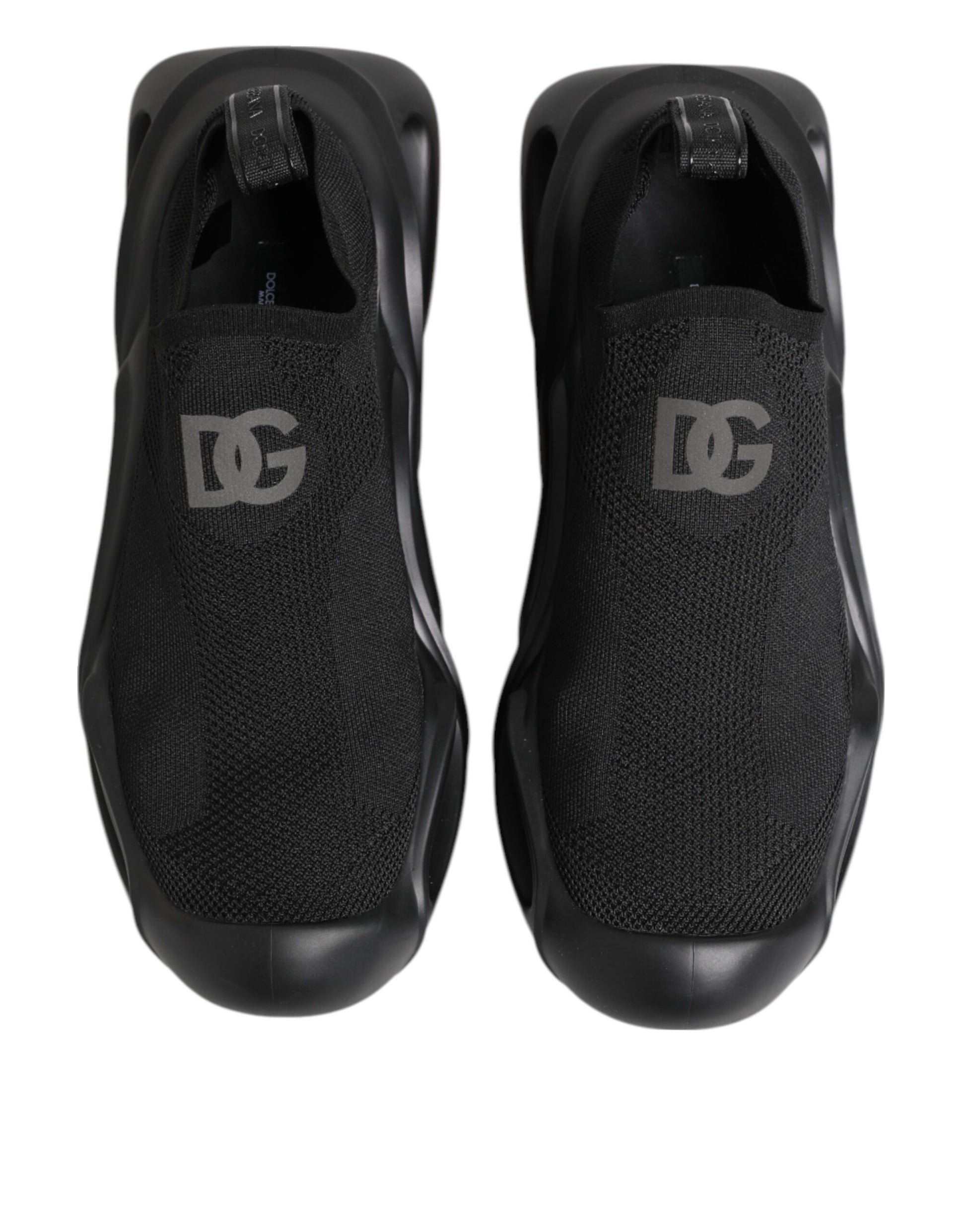 Baskets basses noires Dolce &amp; Gabbana pour homme