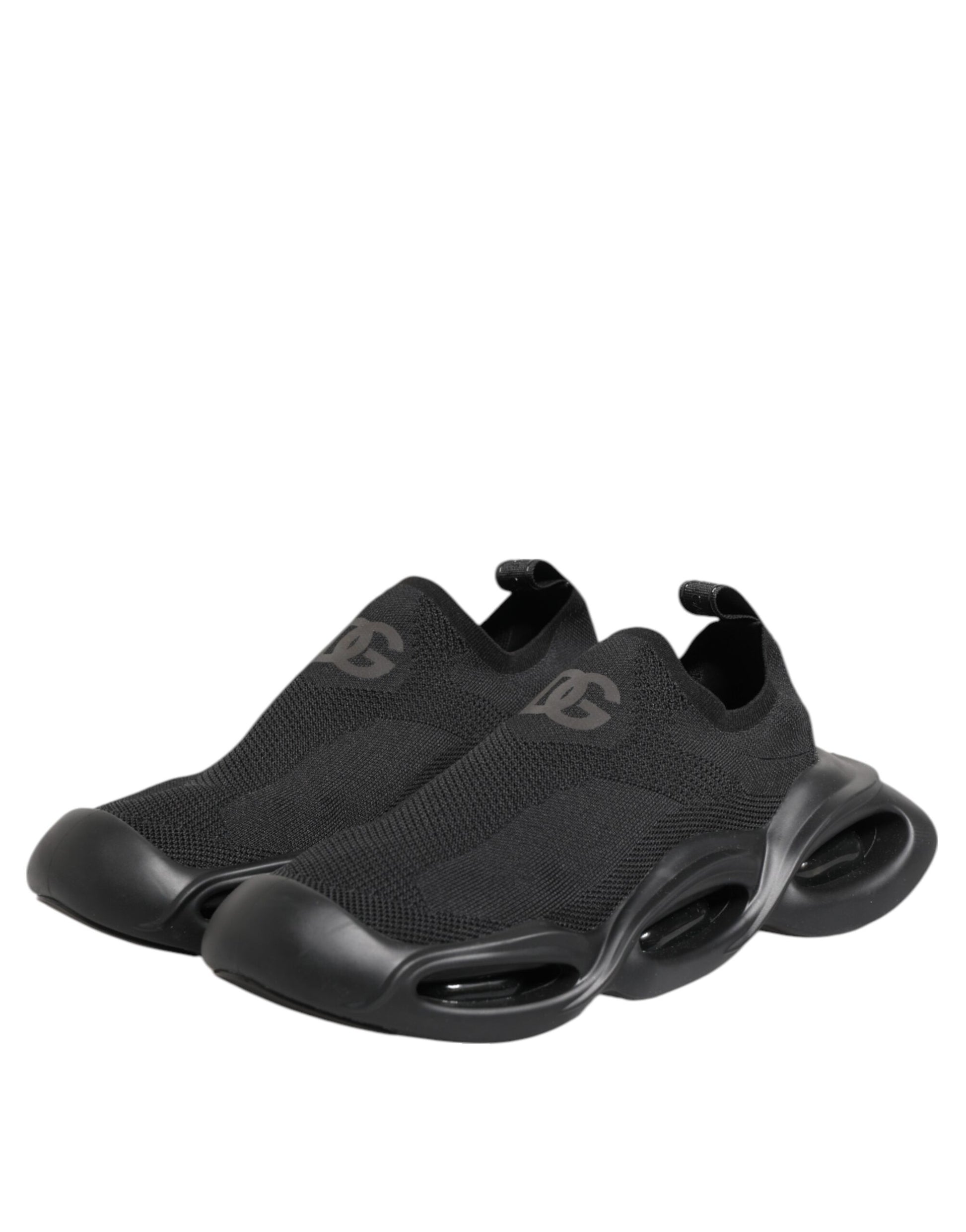 Baskets basses noires Dolce &amp; Gabbana pour homme