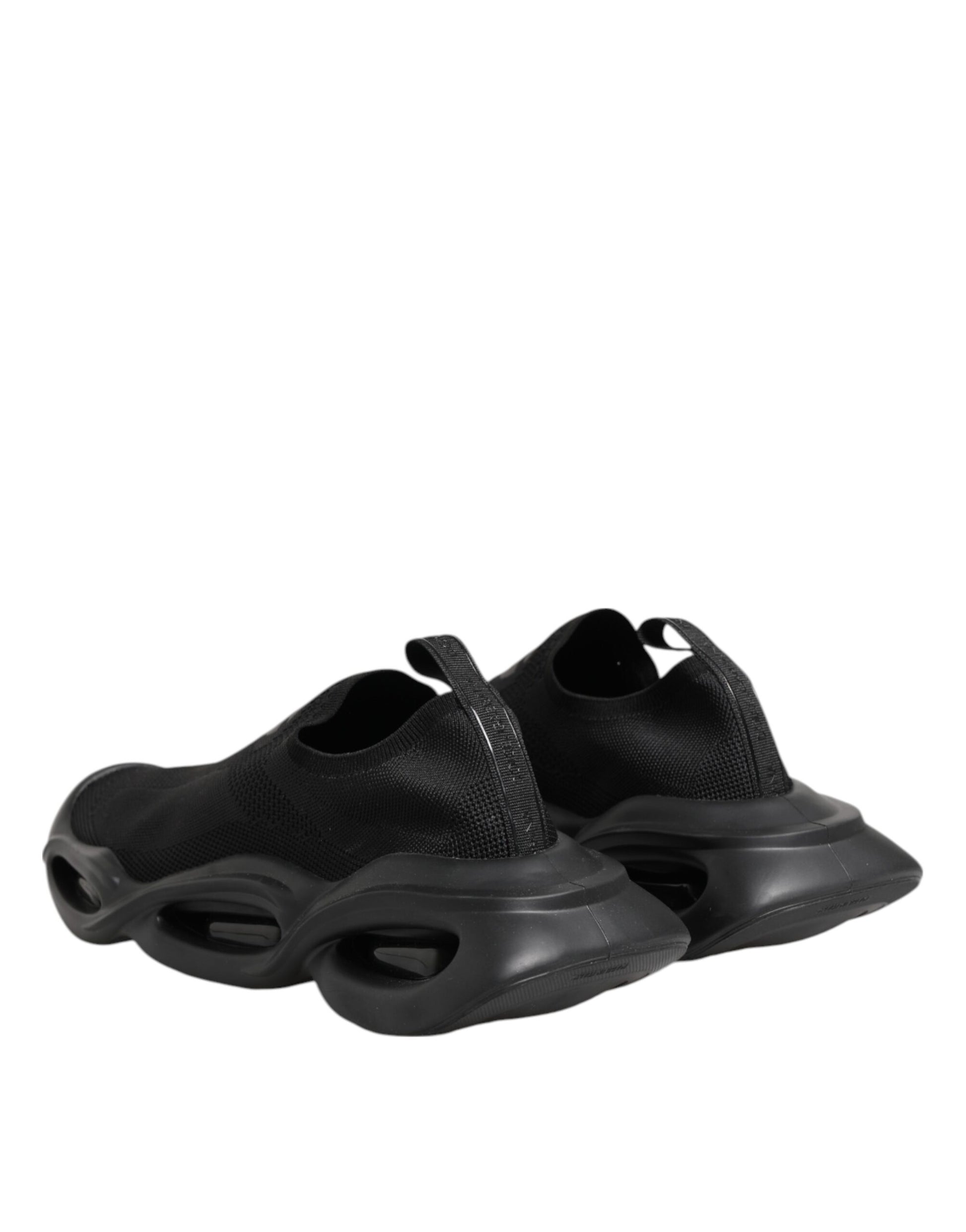 Baskets basses noires Dolce &amp; Gabbana pour homme