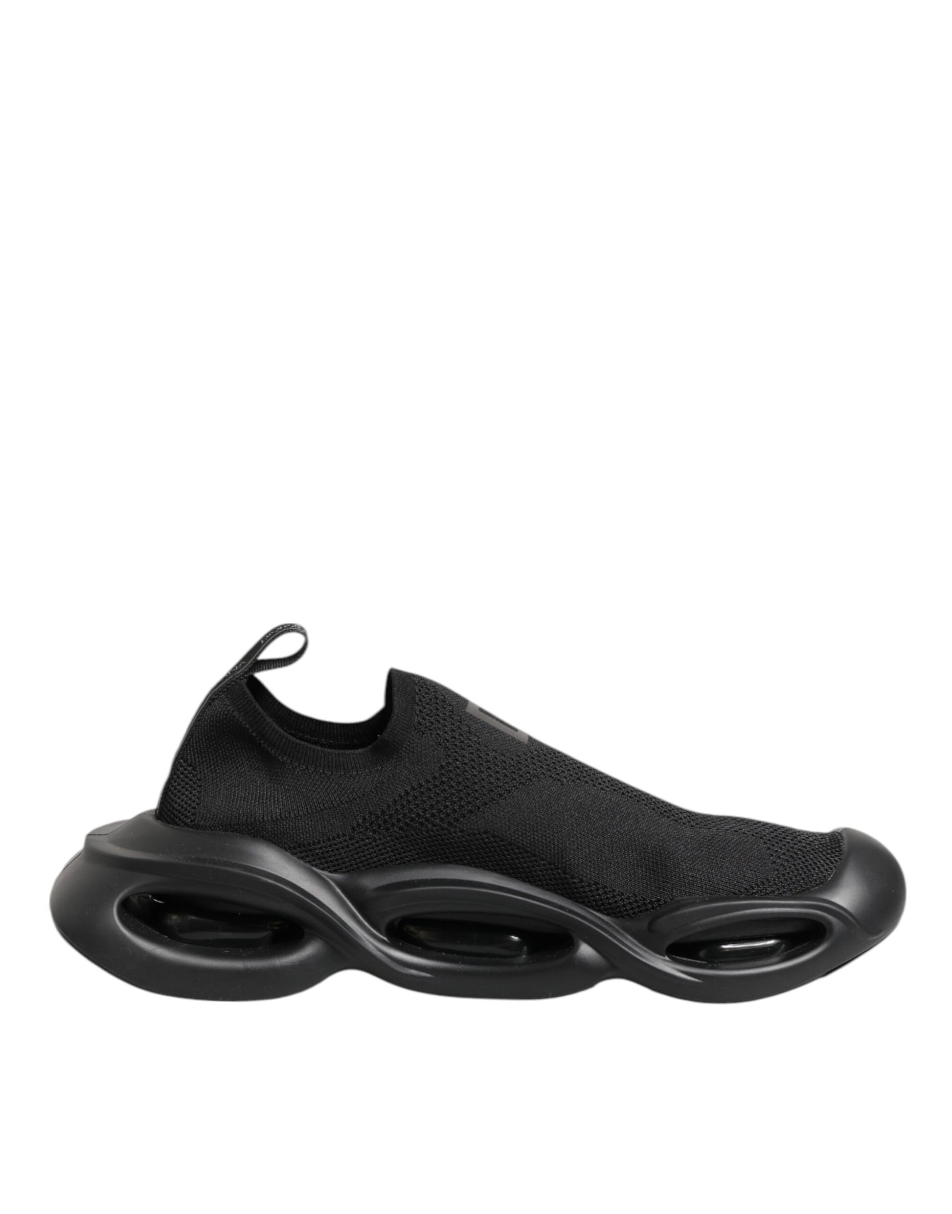 Baskets basses noires Dolce &amp; Gabbana pour homme