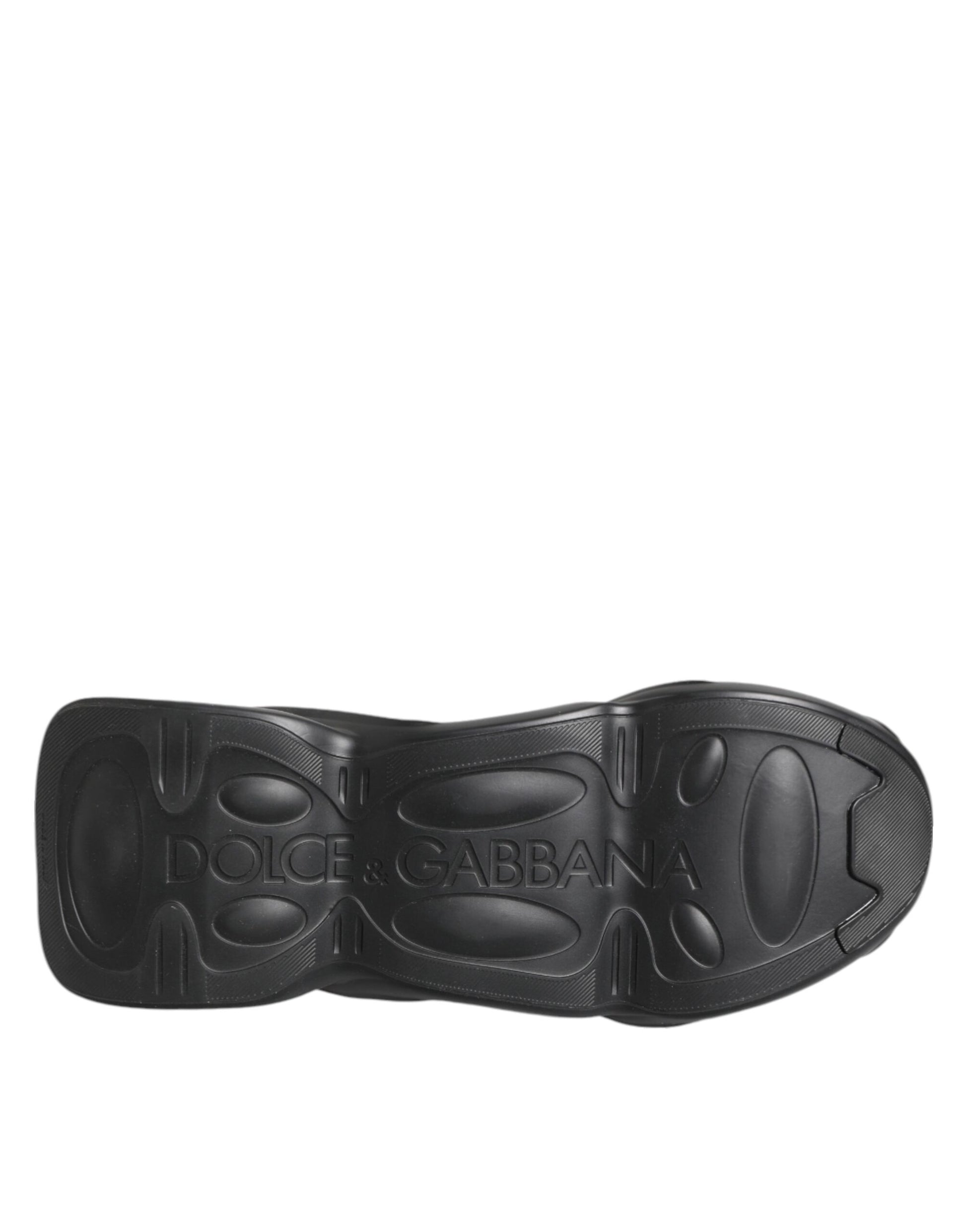 Baskets basses noires Dolce &amp; Gabbana pour homme