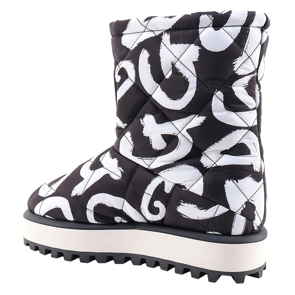 Bottes en nylon noires Dolce &amp; Gabbana
